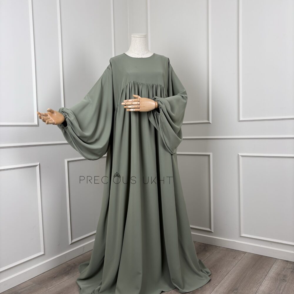 Zahra Abaya 'Pistache'
