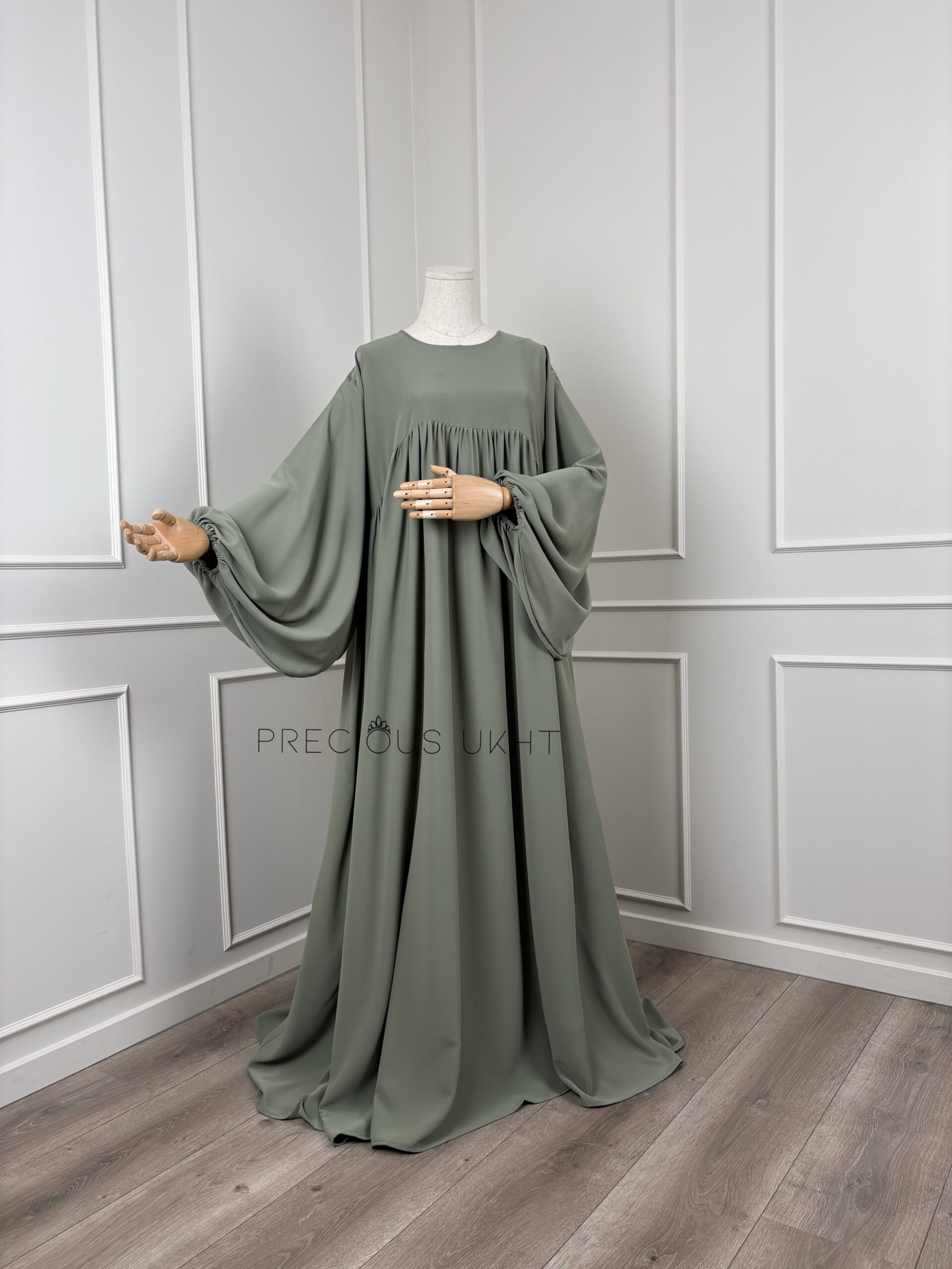 Zahra Abaya 'Pistache'