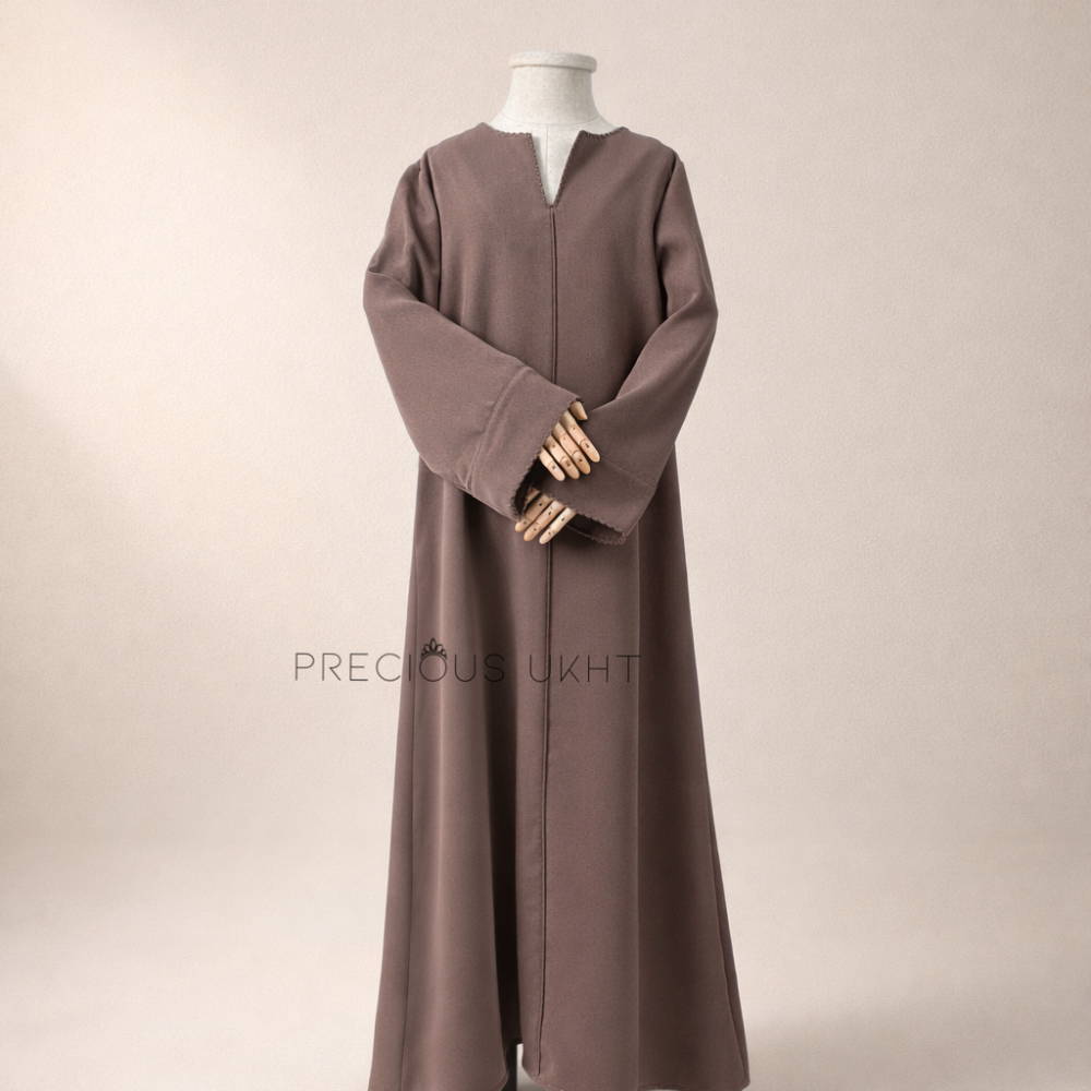 Kids Abaya Maryam 'Dark Taupe'