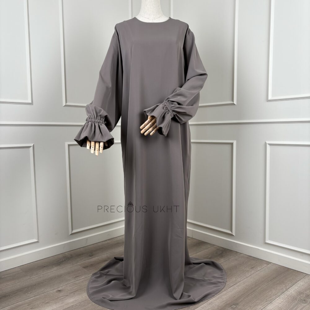 Assiyah Abaya ‘Dark Taupe'