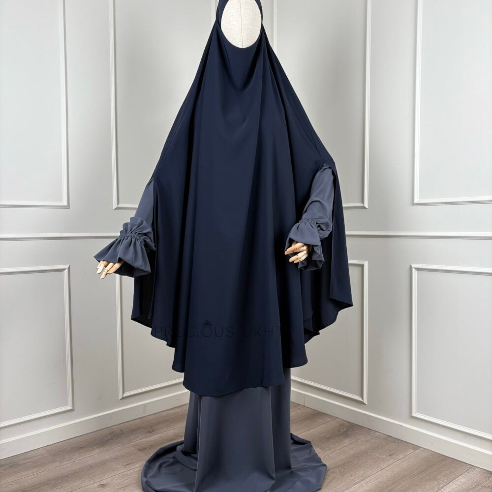 Alternative view of Assiyah Abaya 'Dark Grey'