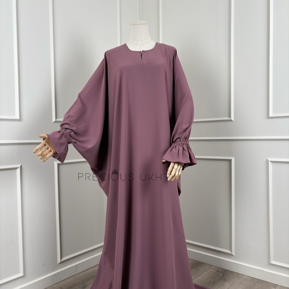 Farasha Abaya Safiyyah ‘Mauve Rose’