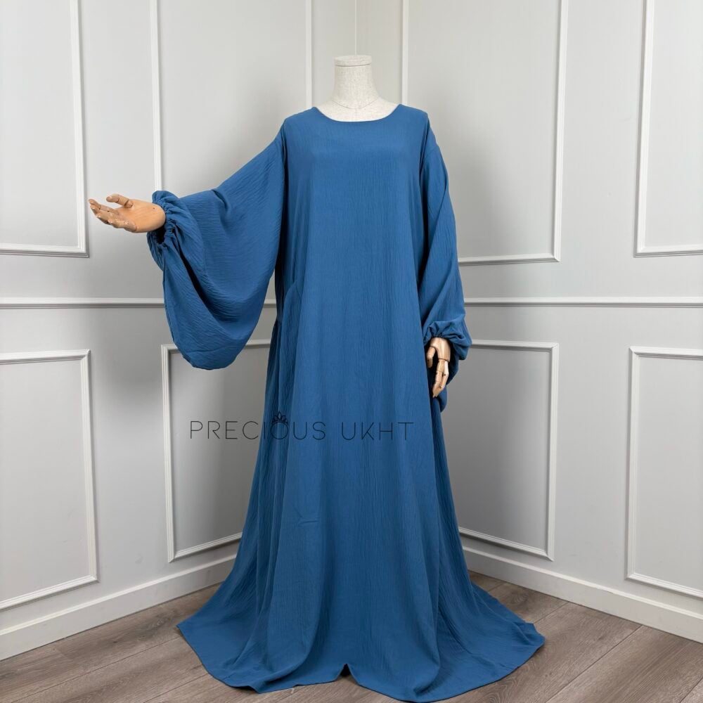 Stretch Abaya Yesmine 'Lapis Blue'