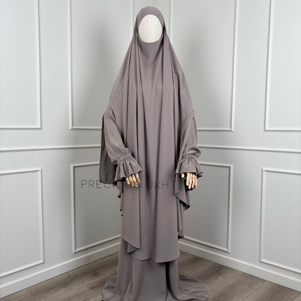Alternative view of Assiyah Abaya 'Taupe'