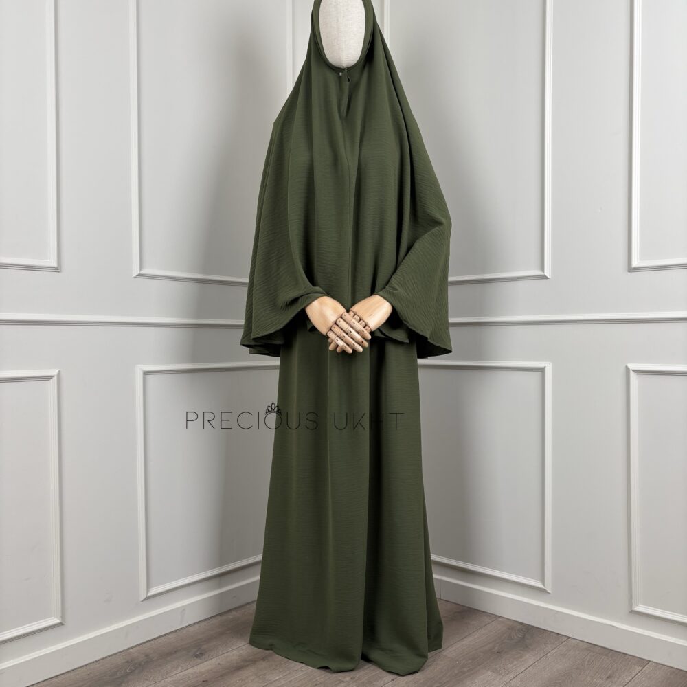 Precious Ukht Stretch Heup Khimaar 'Khaki'