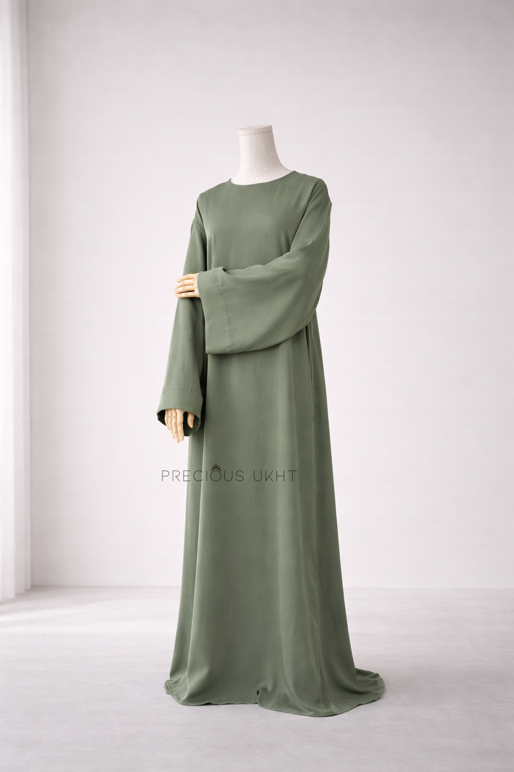 Oumnia Abaya 'Pistache' - Afbeelding 2