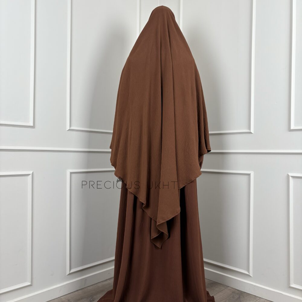 Alternative view of Precious Ukht Stretch Amira Khimaar 'Mokka'