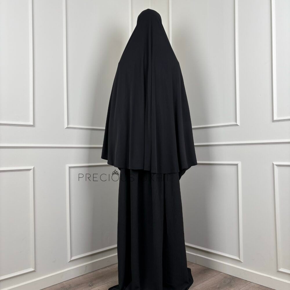 Alternative view of Premium Jersey Short Khimaar 'Black'