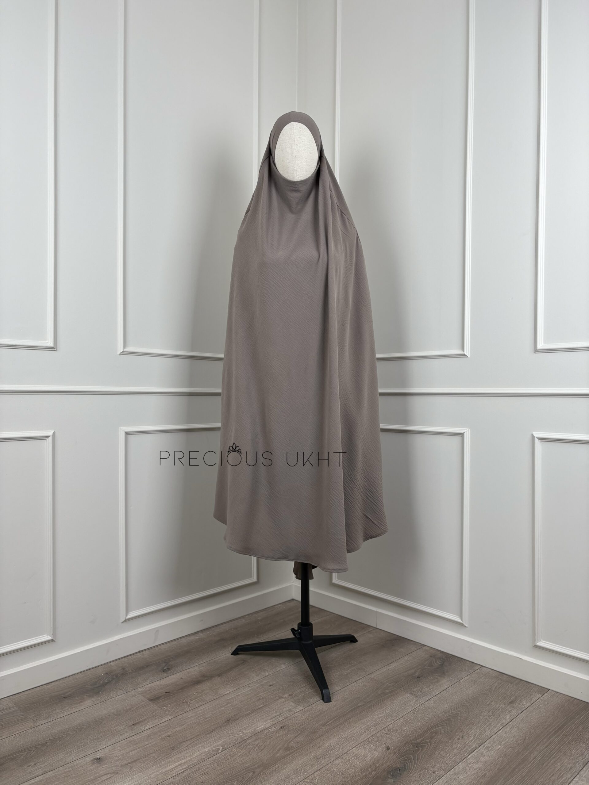 Precious Ukht Tieback Stretch Knie Khimaar 'Taupe'