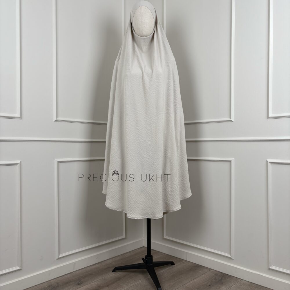 Precious Ukht Tieback Stretch Knie Khimaar ‘Light Beige'