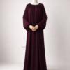 Ouassima Abaya 'Plum'