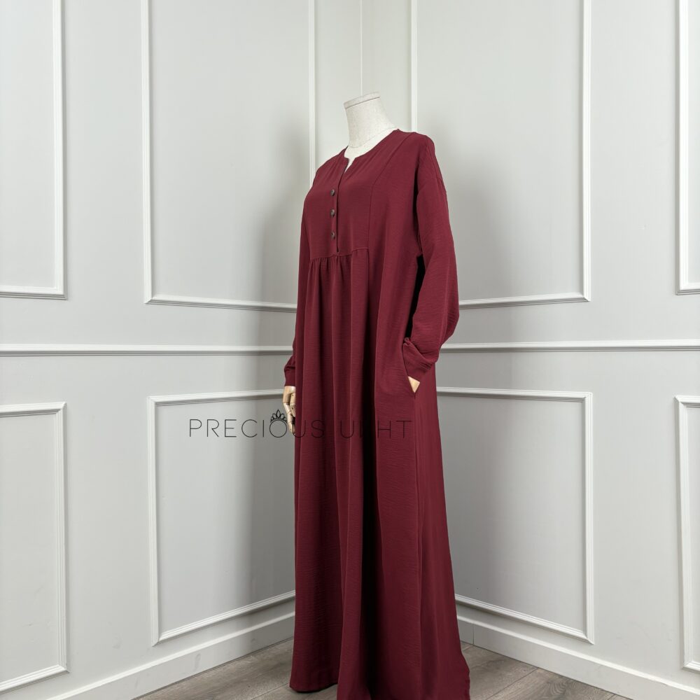 Warda Abaya 'Bordeaux'