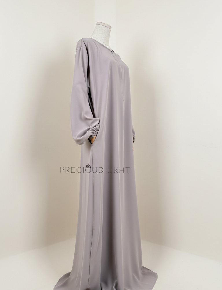 Alternative view of Luxury Wissam Abaya 'Beige'