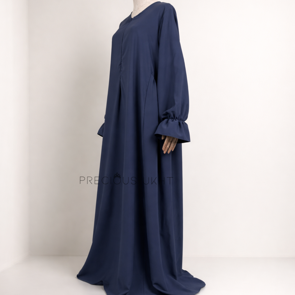 Luxury Nida Sakeenah Abaya 'Grey Blue'