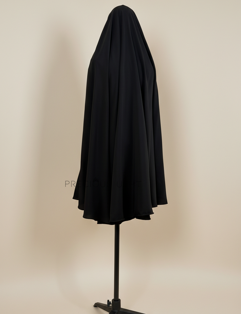 Alternative view of Luxury Medium Khimaar 'Black'