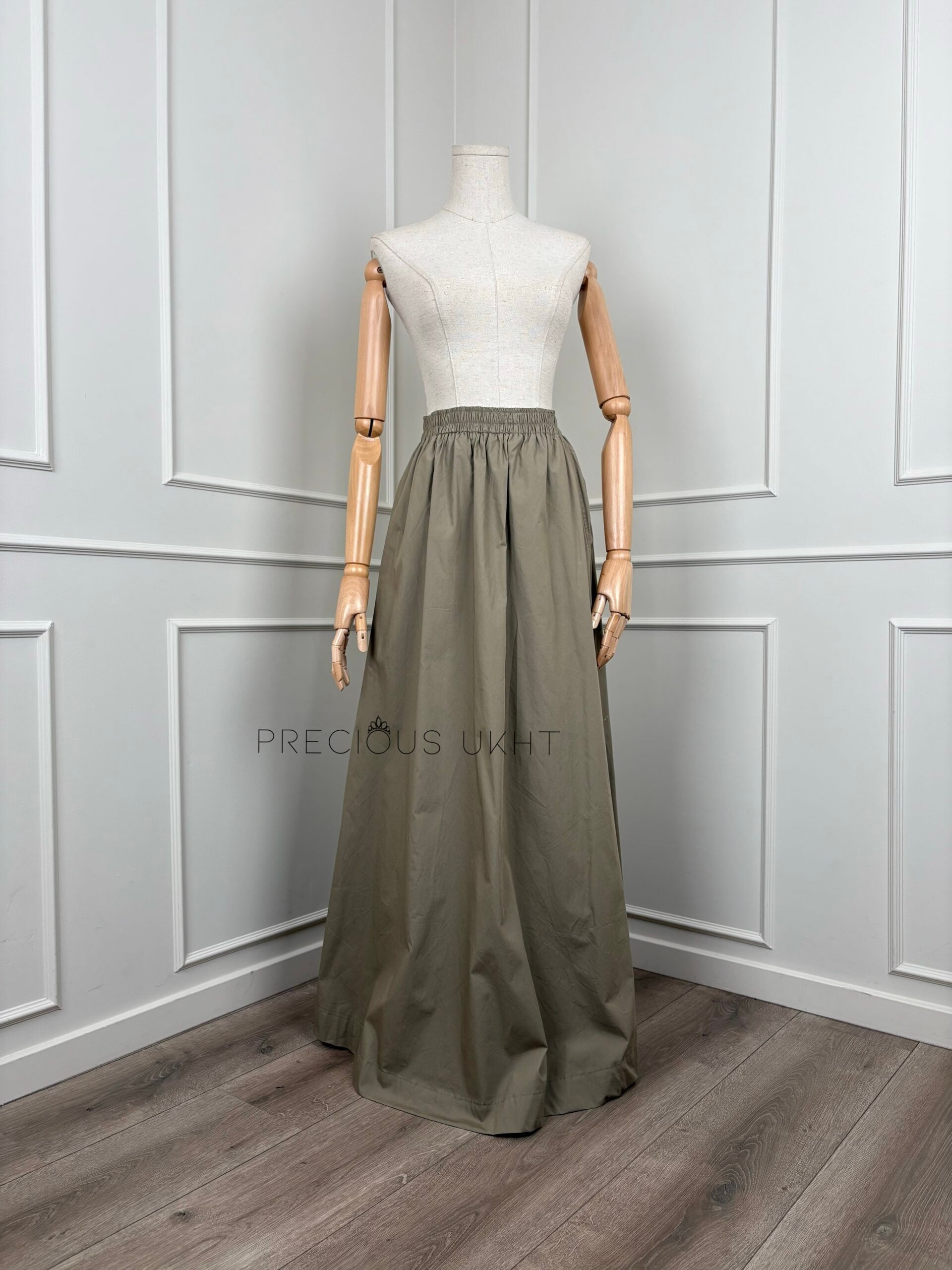 Cotton Rok 'Taupe'