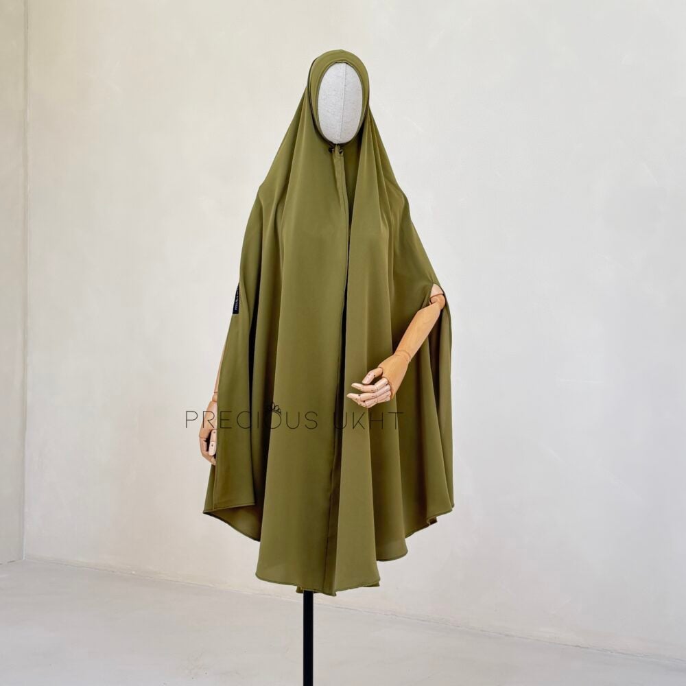 Luxury Yemeni Khimaar 'Lime'