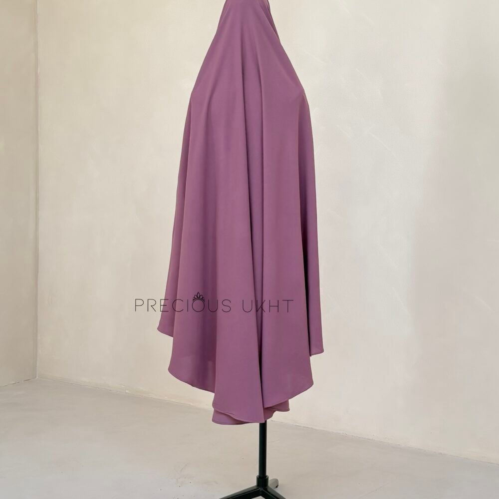 Alternative view of Luxury Yemeni Khimaar 'Blush'