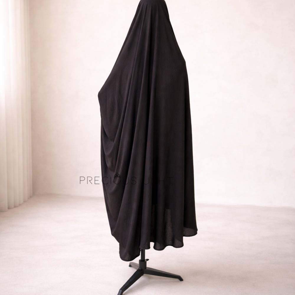 Alternative view of Precious Ukht Extra Long Stretch Khimaar 'Dark Chocolate'