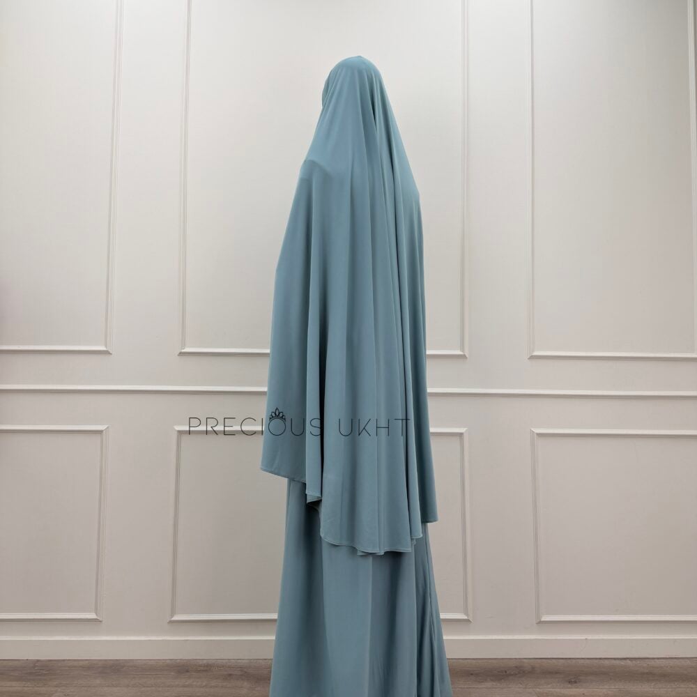 Alternative view of Premium Jersey Medium Khimaar & Rok 'Blue Green'