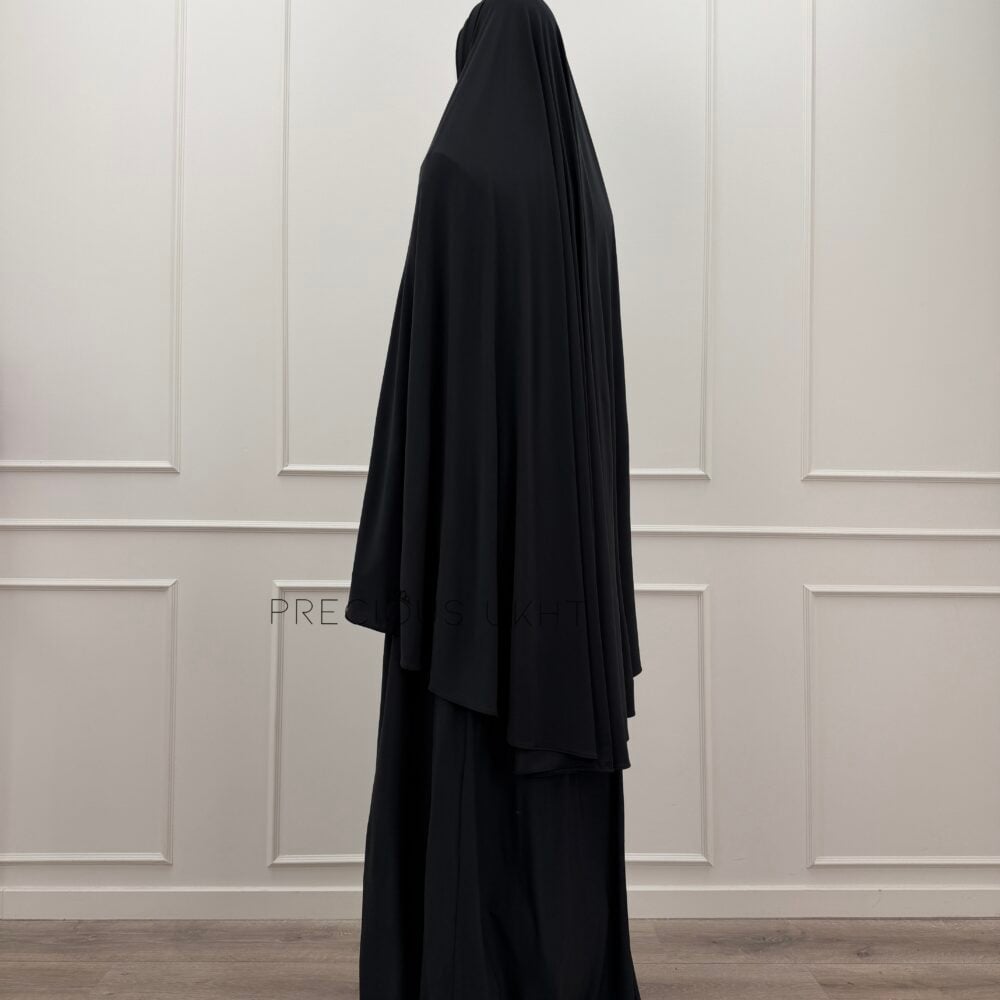 Alternative view of Premium Jersey Medium Khimaar & Rok 'Black'