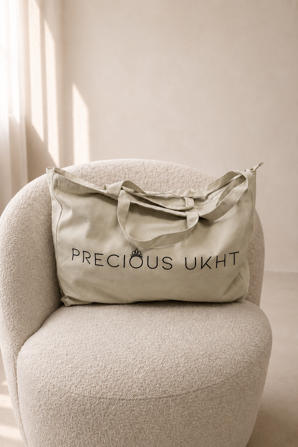 Precious Ukht Tote Bag Big 'Ivory’