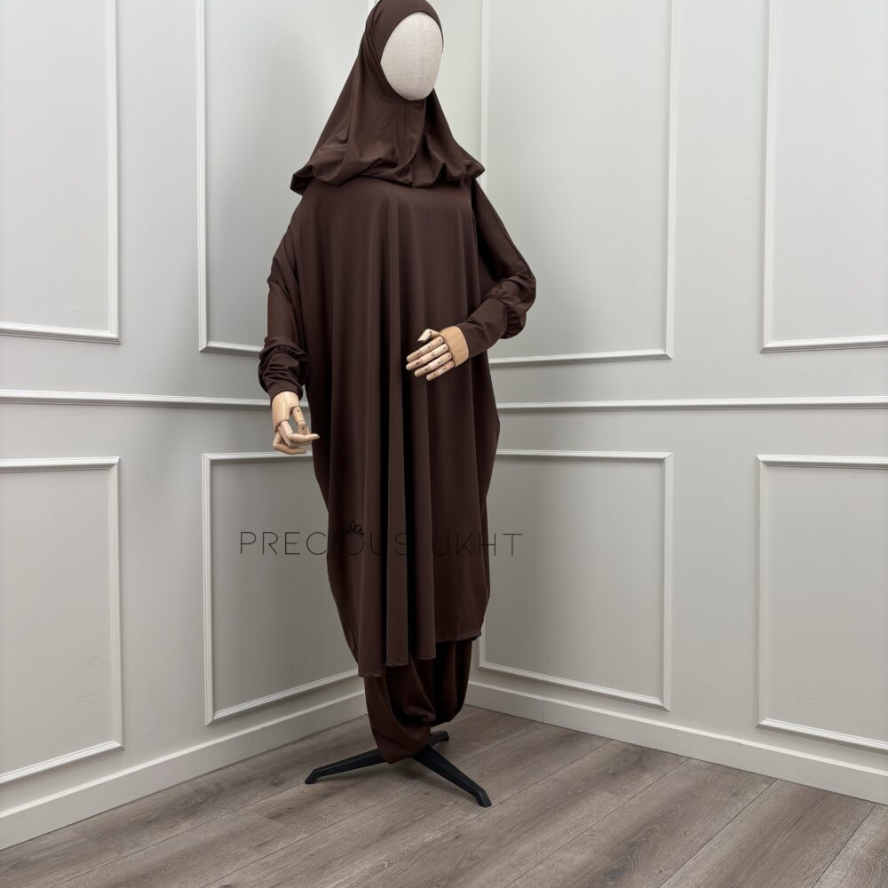 Jilbaab Burkini 'Dark Brown'