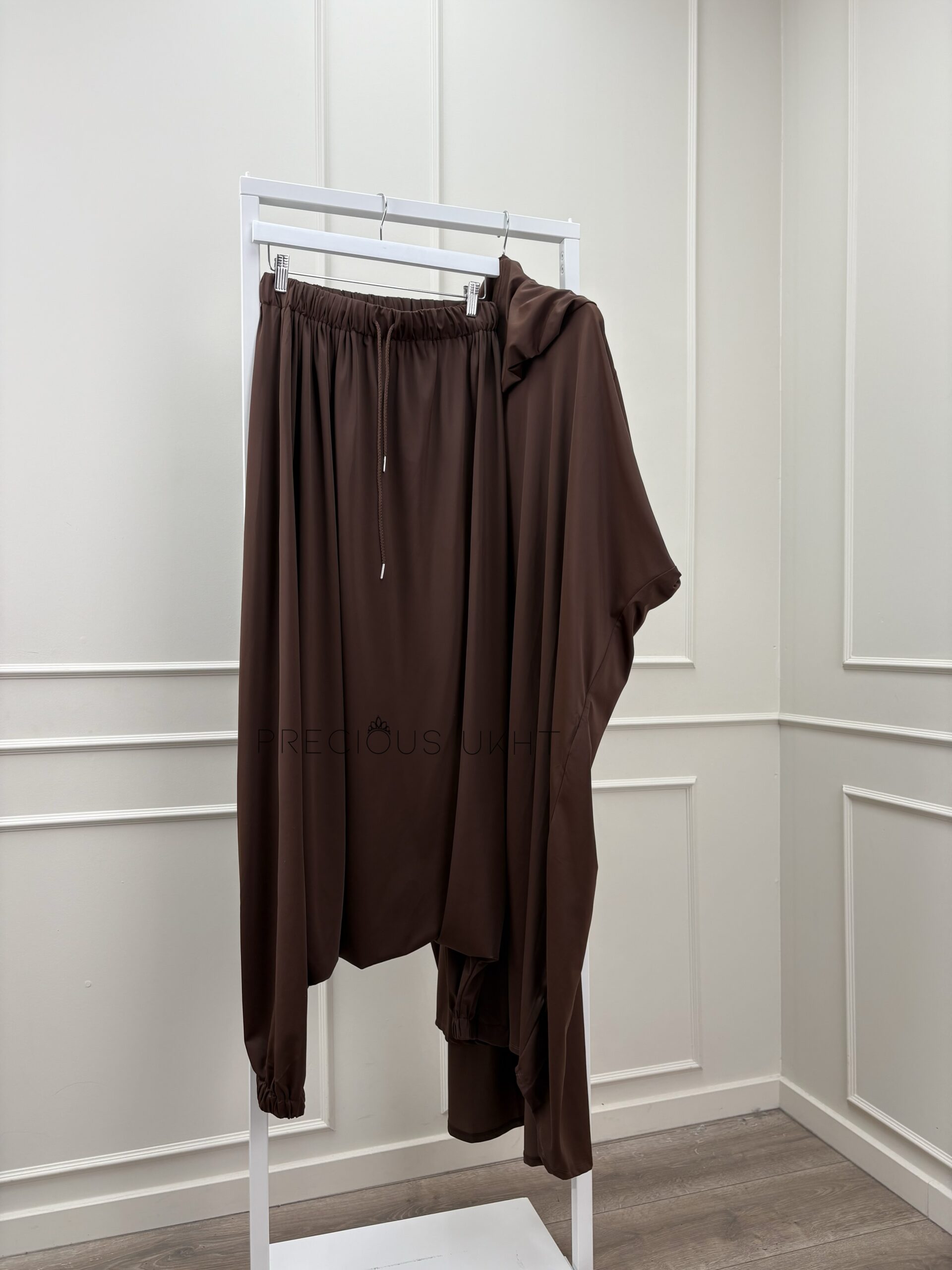 Jilbaab Burkini 'Dark Brown' - Afbeelding 3