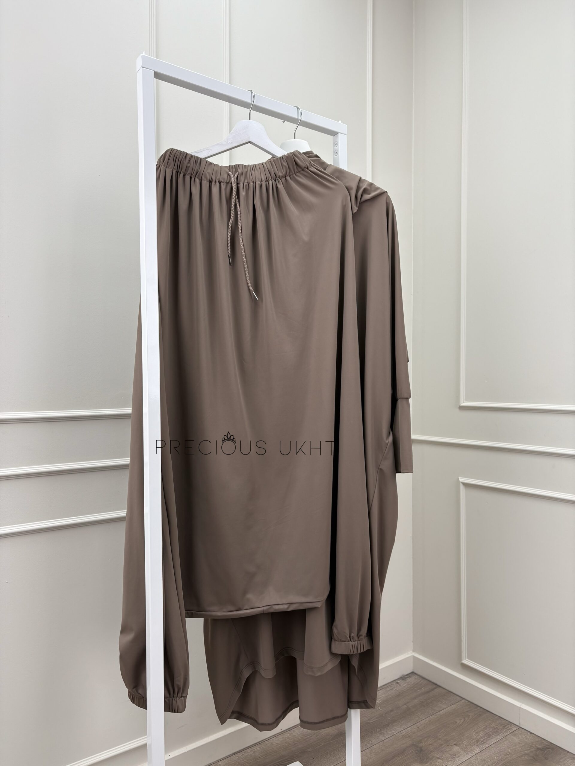 Jilbaab Burkini 'Taupe' - Afbeelding 3