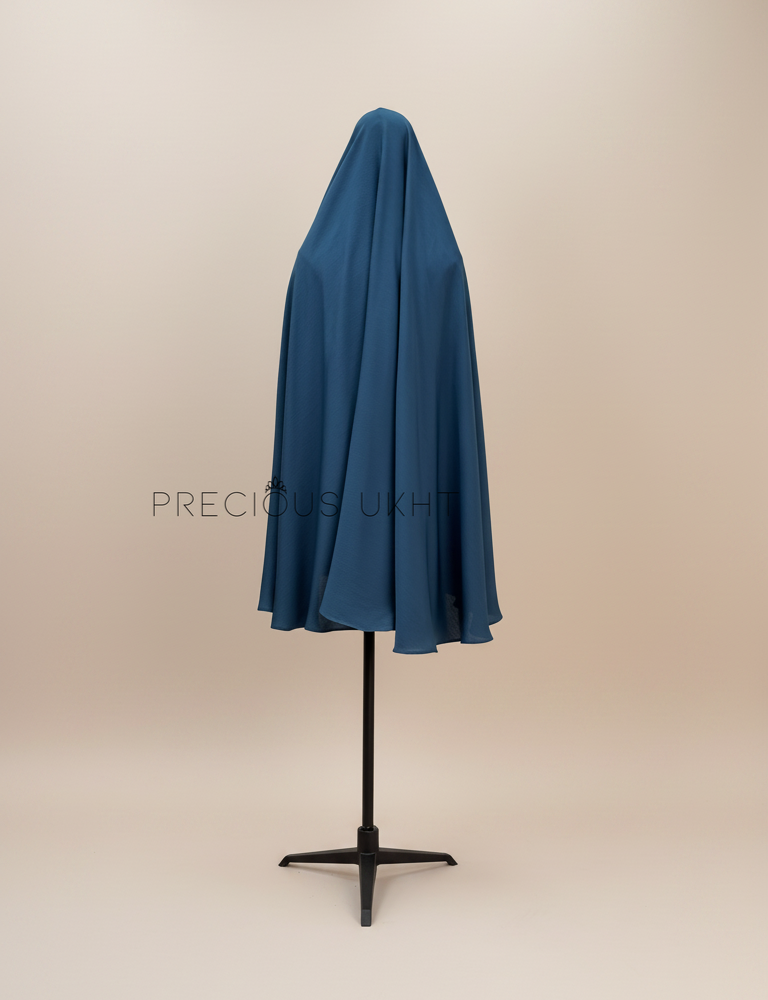 Alternative view of Oemayrah Medium Khimaar ‘Midnight Teal'