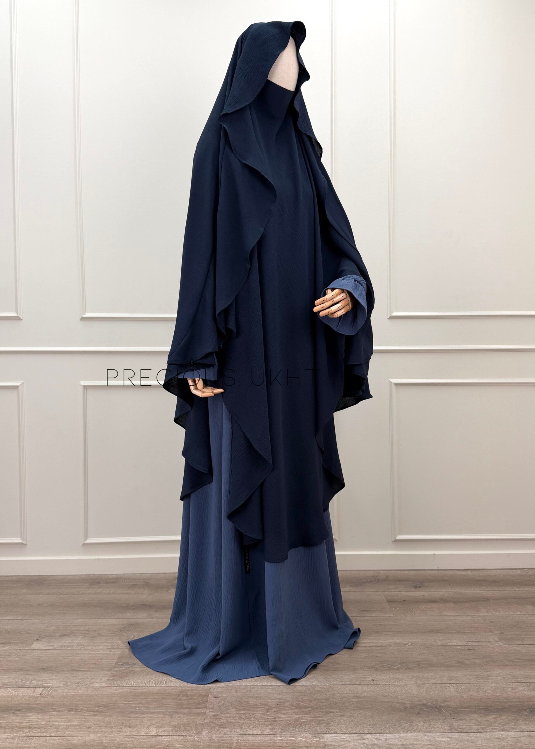Tieback Khimaar Indonesia 'Dark Blue'