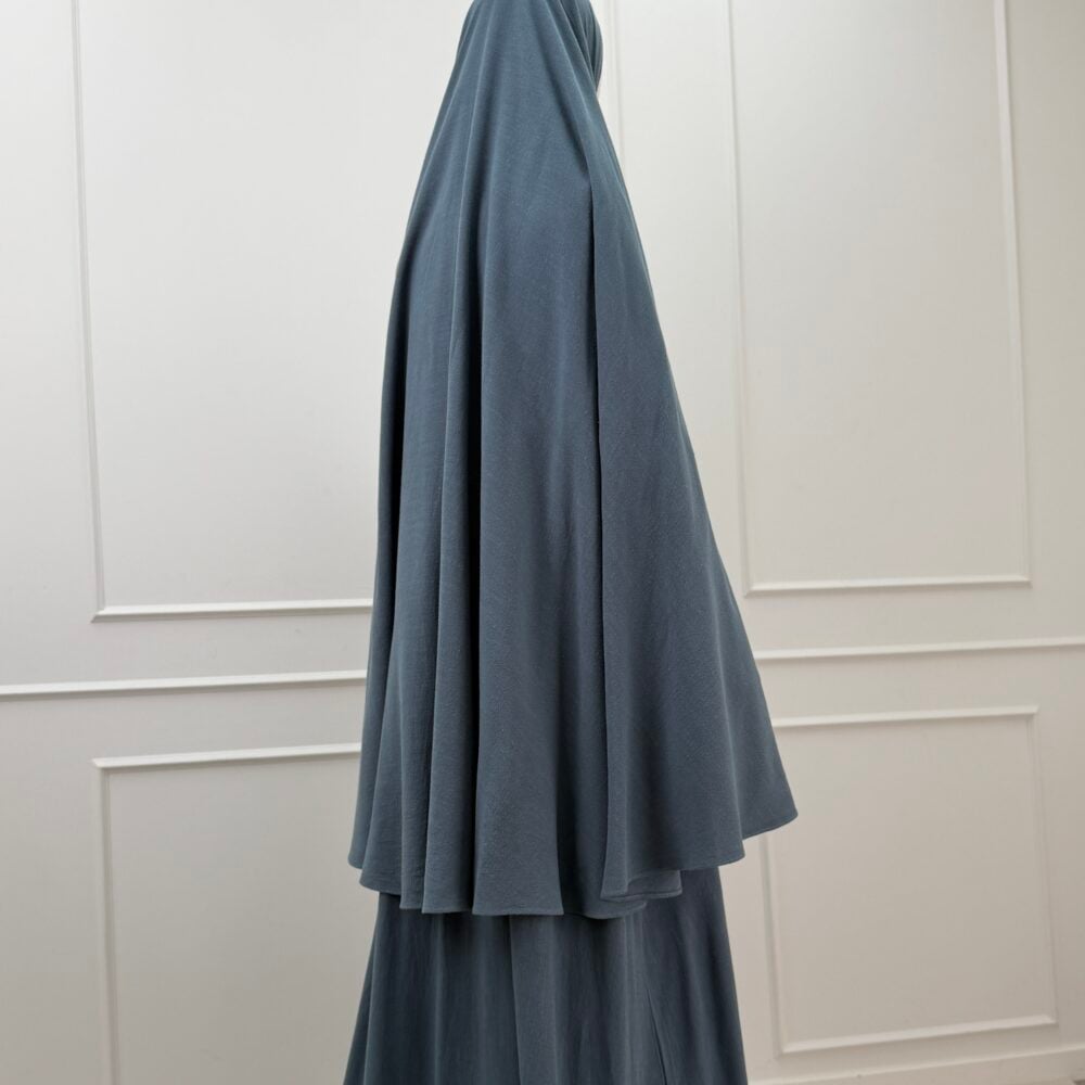 Alternative view of Saba Khimaar 'Midnight Teal'