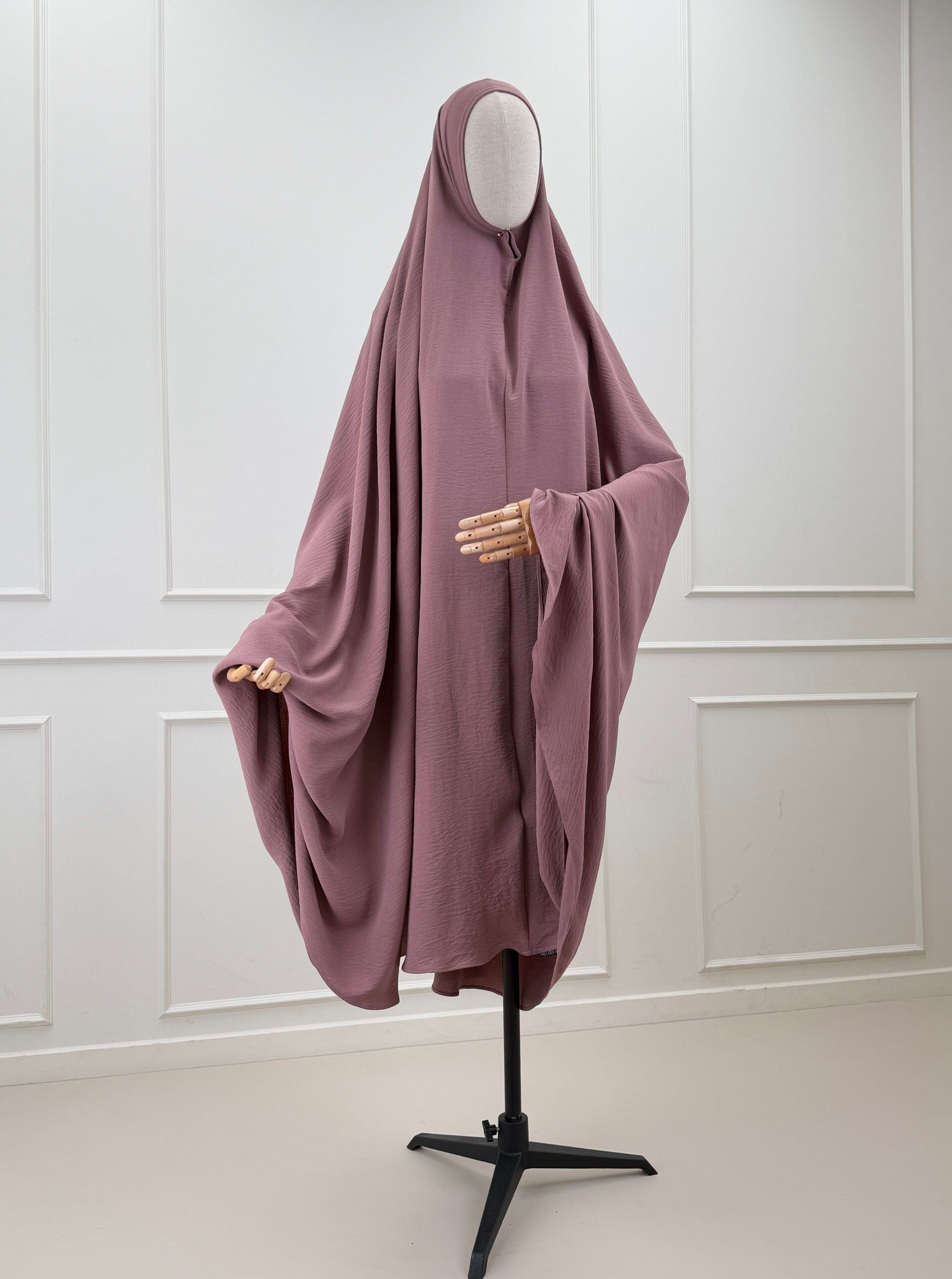Precious Ukht Extra Long Stretch Khimaar 'Dusty Mauve'