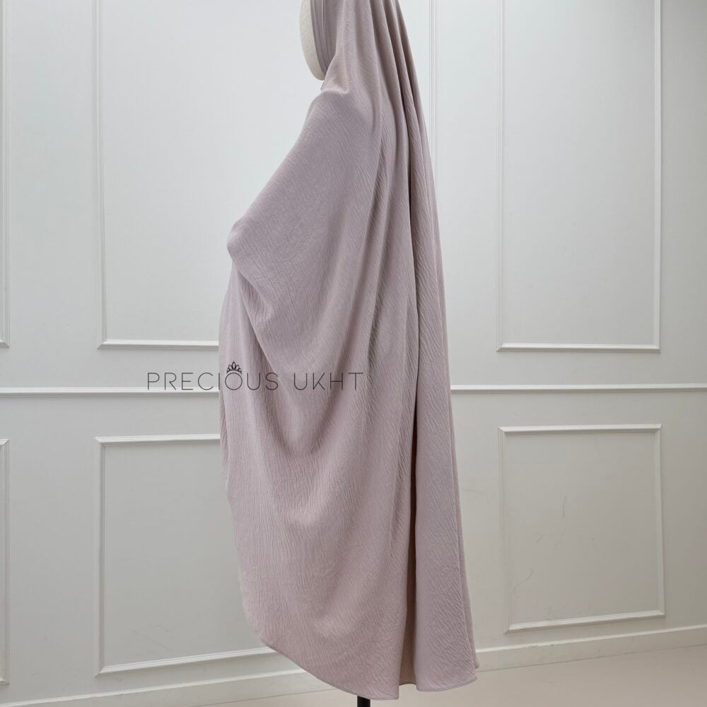 Alternative view of Precious Ukht Extra Long Stretch Khimaar 'Mushroom Beige'