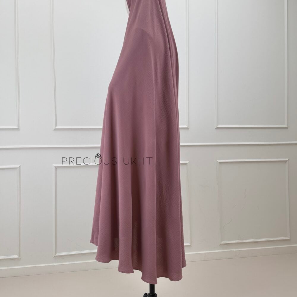 Alternative view of Precious Ukht Extra Long Stretch Khimaar 'Dusty Mauve'