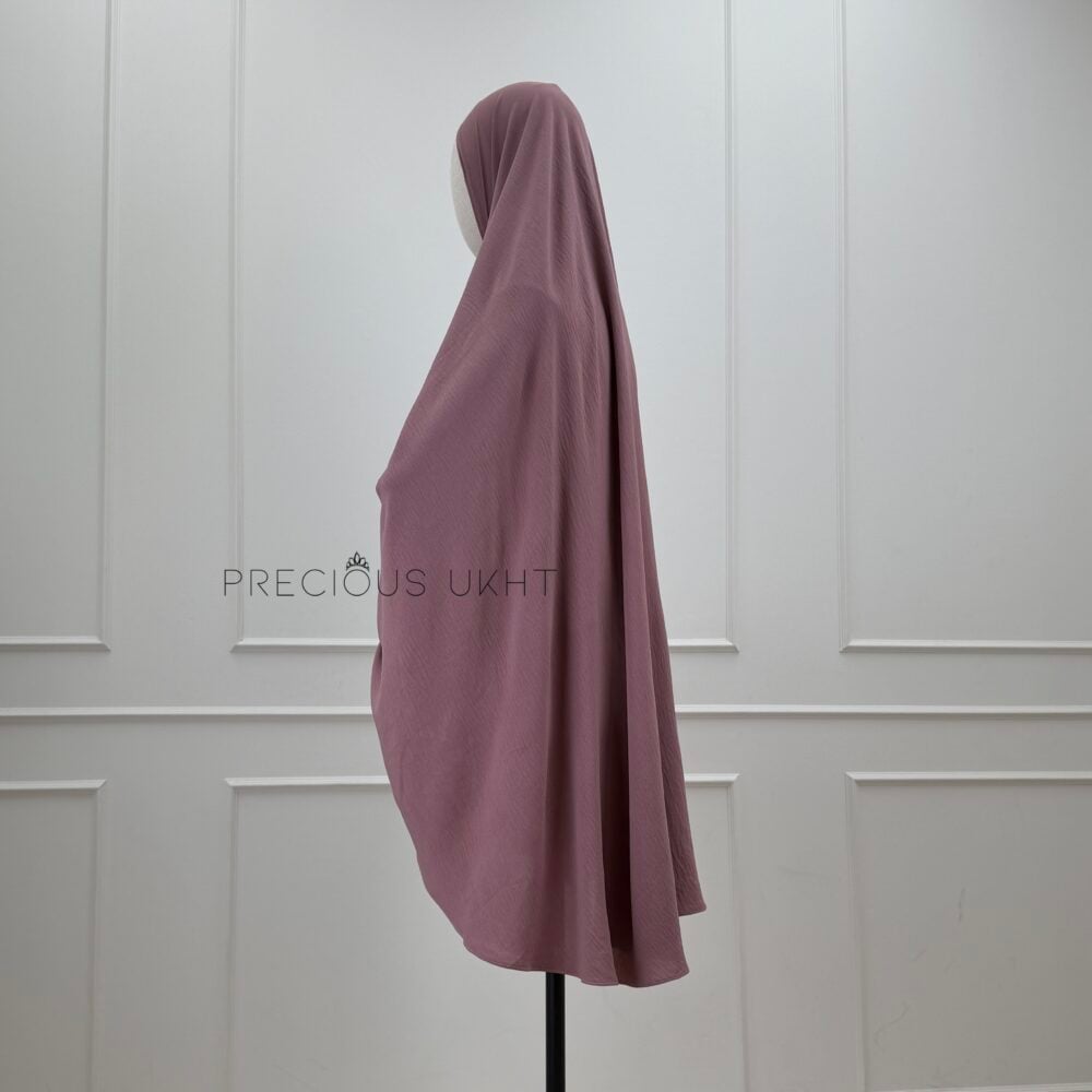Alternative view of Precious Ukht Medium Stretch Khimaar 'Dusty Mauve'