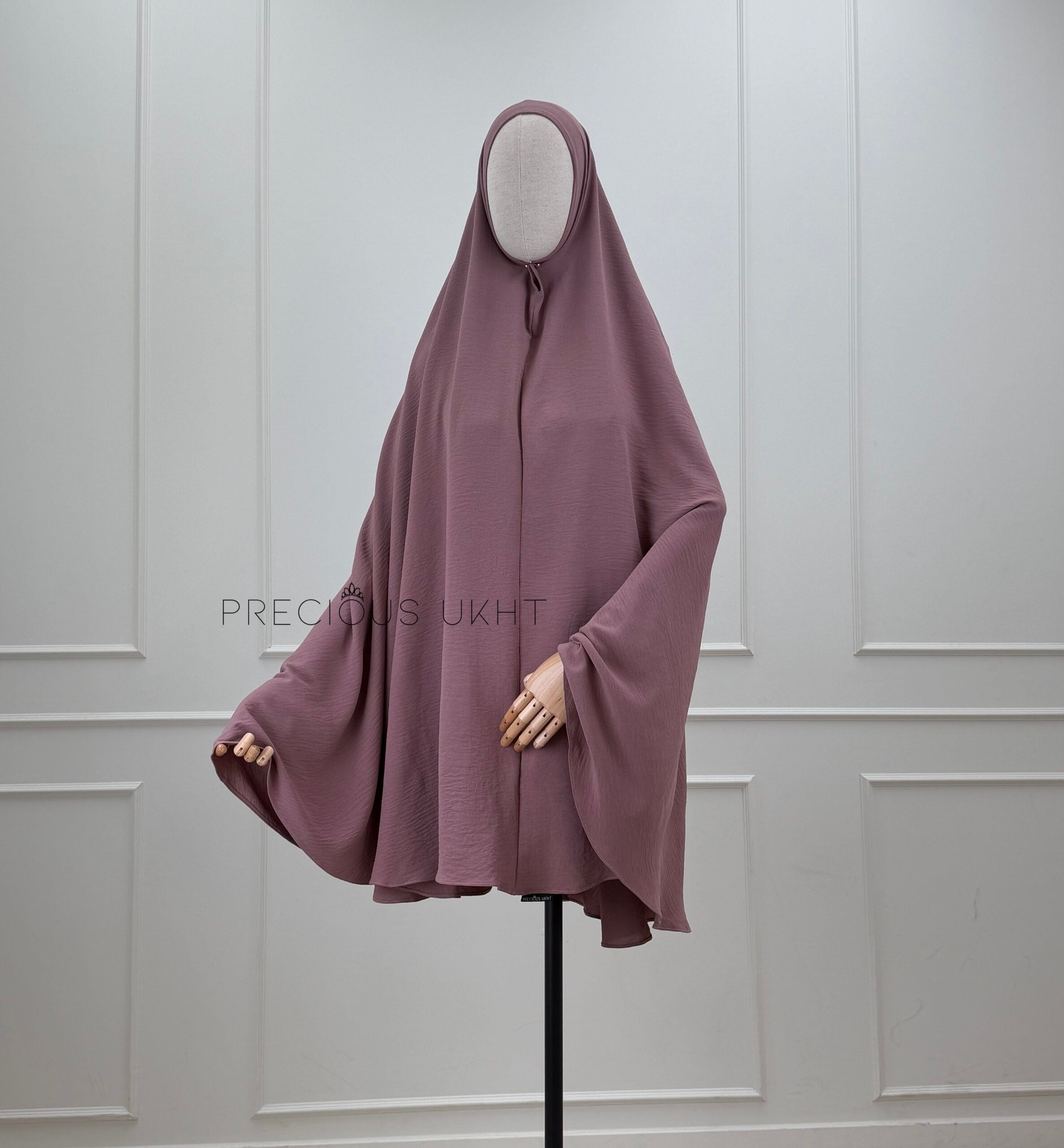 Precious Ukht Medium Stretch Khimaar 'Dusty Mauve'
