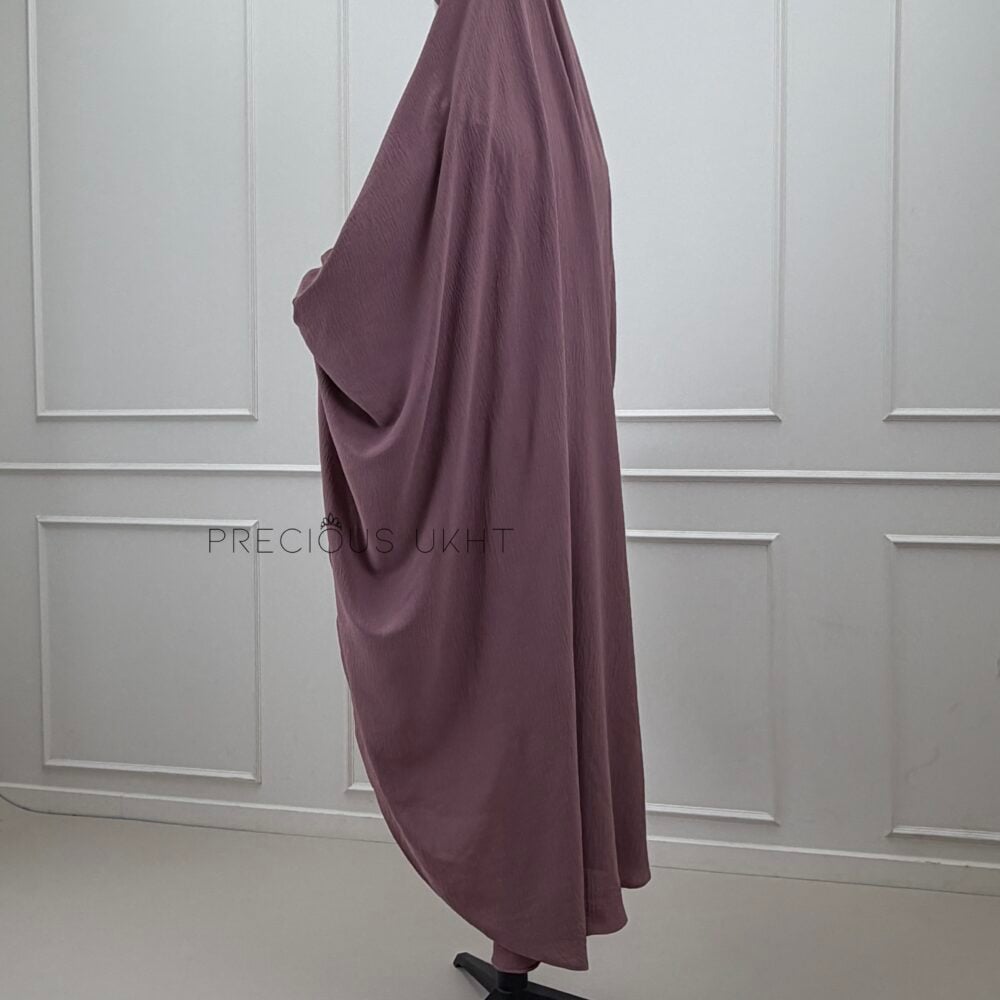 Alternative view of Precious Ukht Tieback Extra Long Stretch Khimaar 'Dusty Mauve'