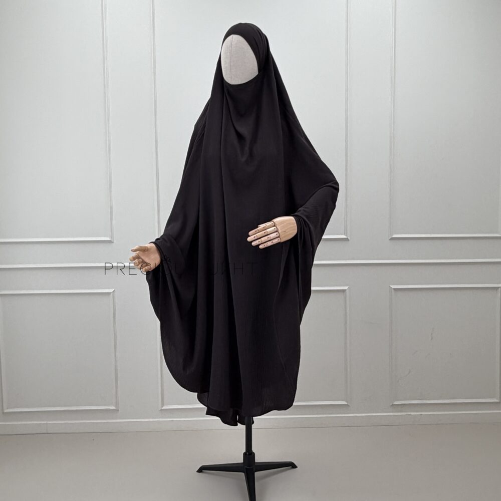 Precious Ukht Tieback Extra Long Stretch Khimaar 'Dark Chocolate’