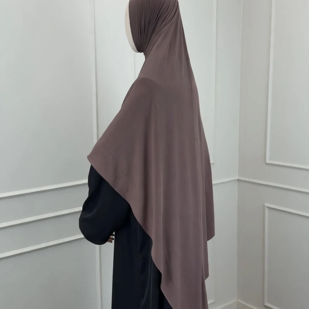 Alternative view of XXL Breathable Scarf 'Coffee'