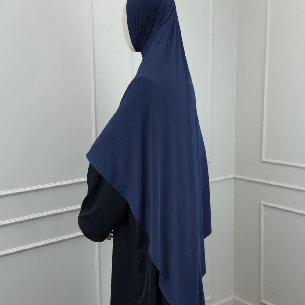 Alternative view of XXL Breathable Scarf 'Navy Blue'