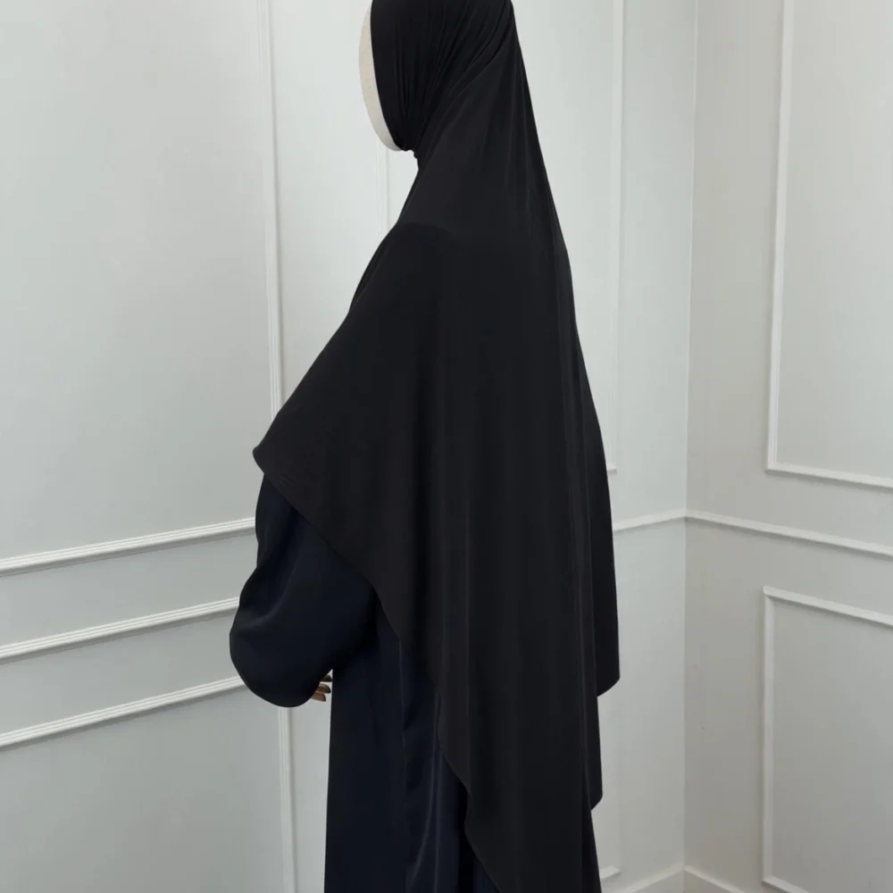 Alternative view of XXL Breathable Scarf 'Black'