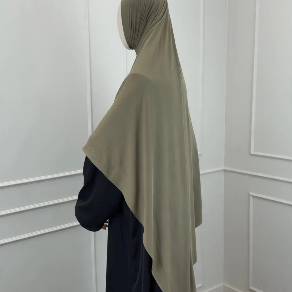 Alternative view of XXL Breathable Scarf 'Olive'