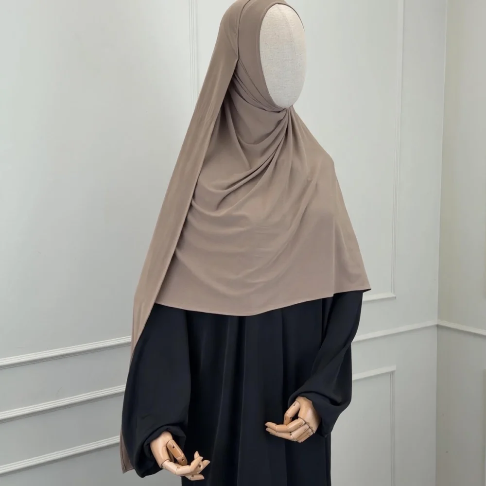 XXL Breathable Scarf 'Light Taupe'