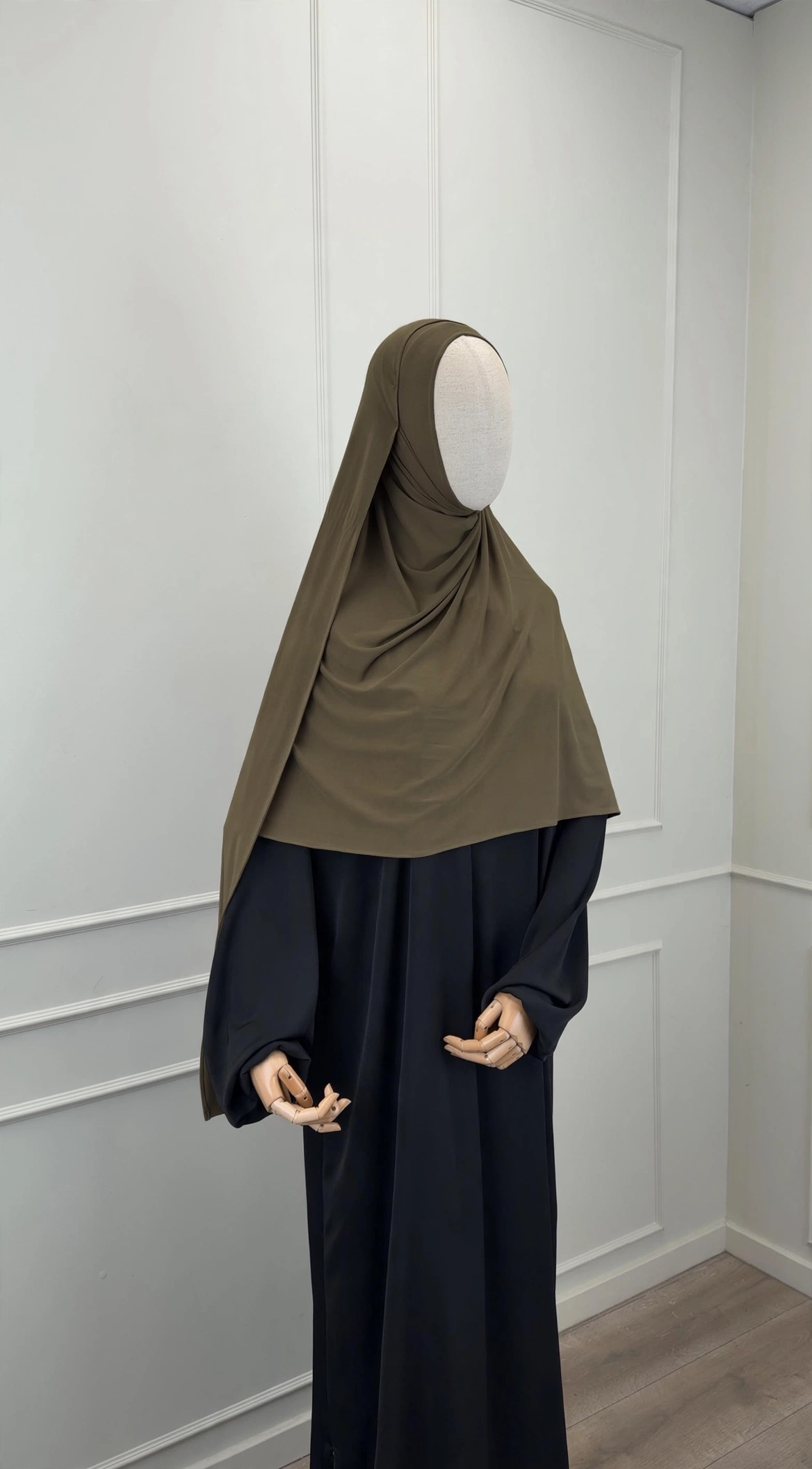XXL Breathable Scarf 'Soft Umber’