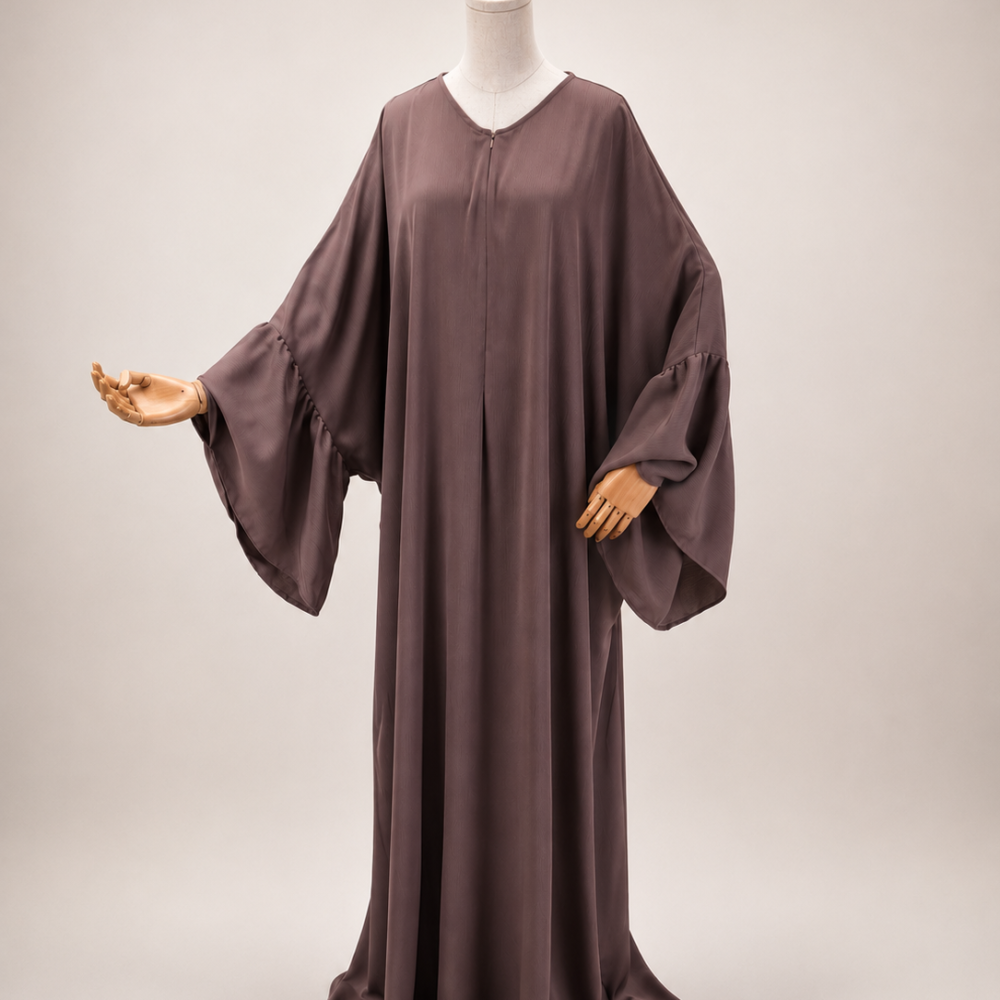 Oemayrah Abaya 'Mauvie Brown'