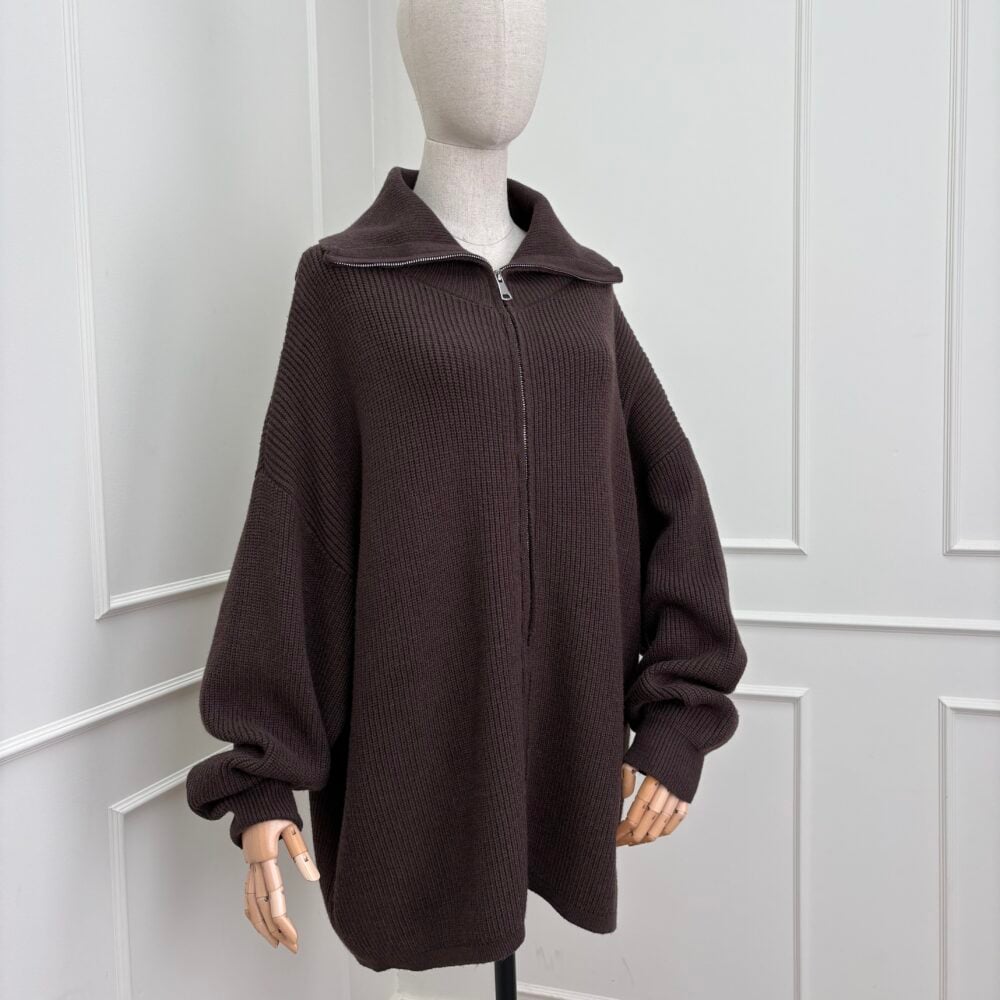 Nesrine Vest 'Chocolate'