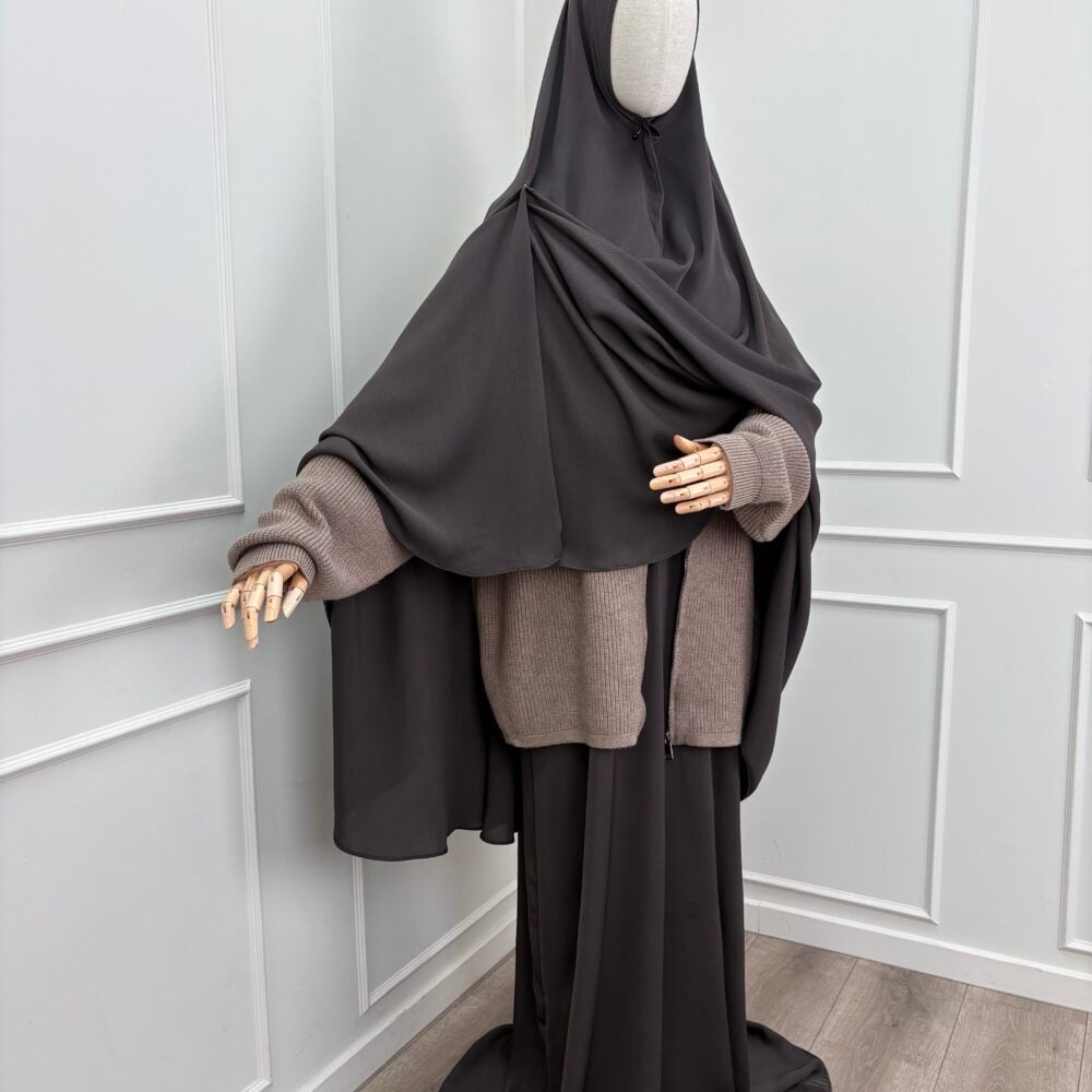 Nesrine Vest 'Taupe' - Afbeelding 3