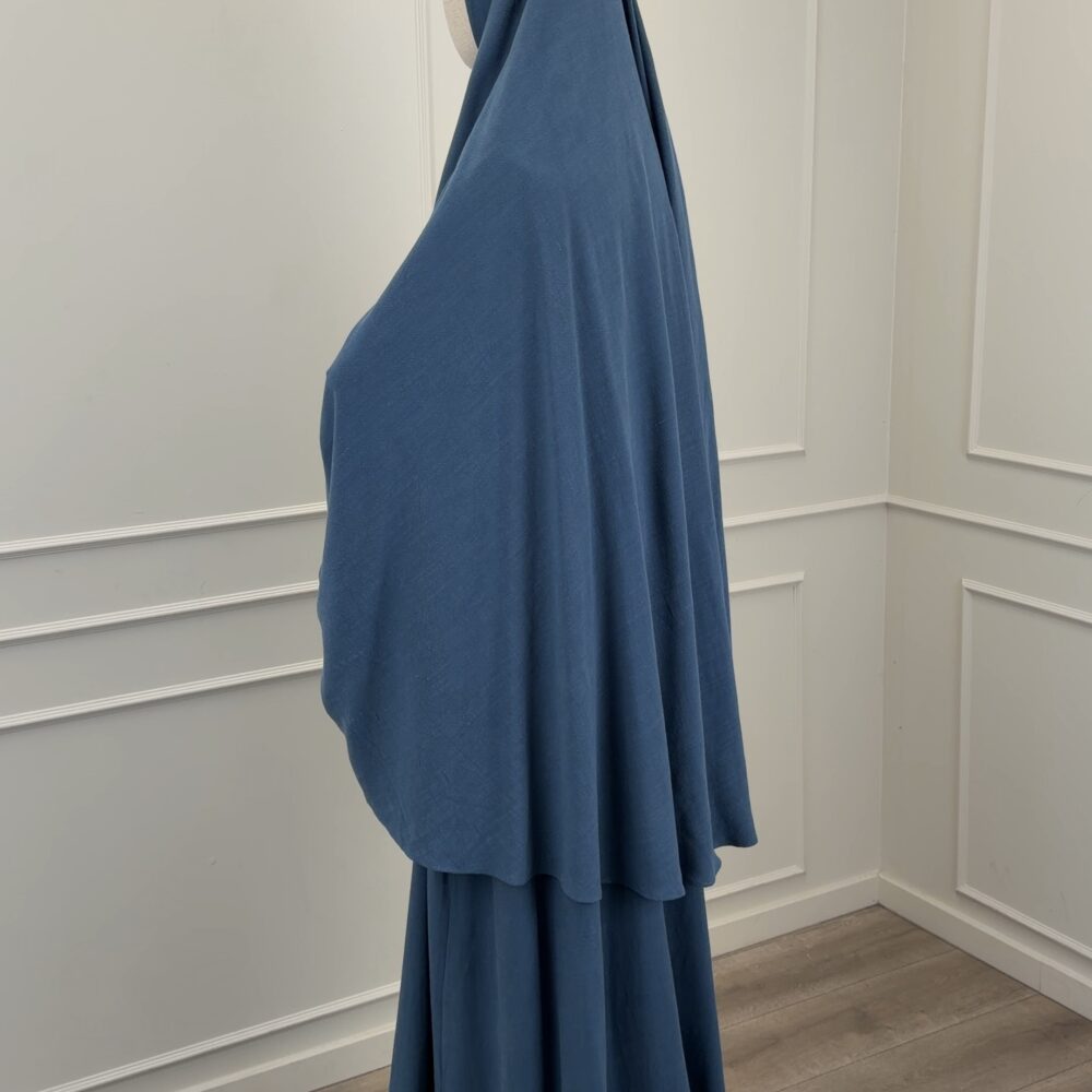 Saba Abaya 'Dusty Teal' - Afbeelding 3