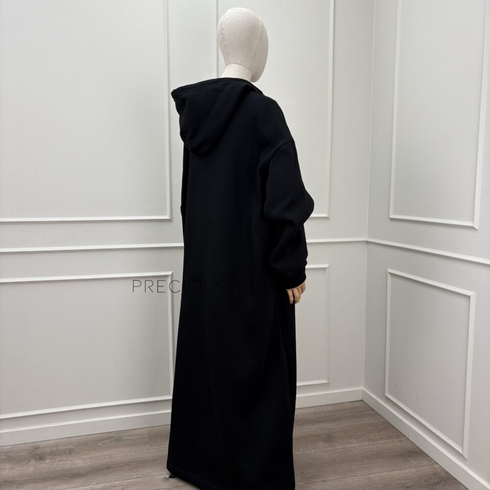 Hoodie Vest ‘Black’ - Afbeelding 4